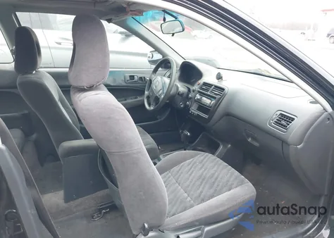 2000 Honda Civic Ex из США, поврежденный, VIN 1HGEJ8242YL038746